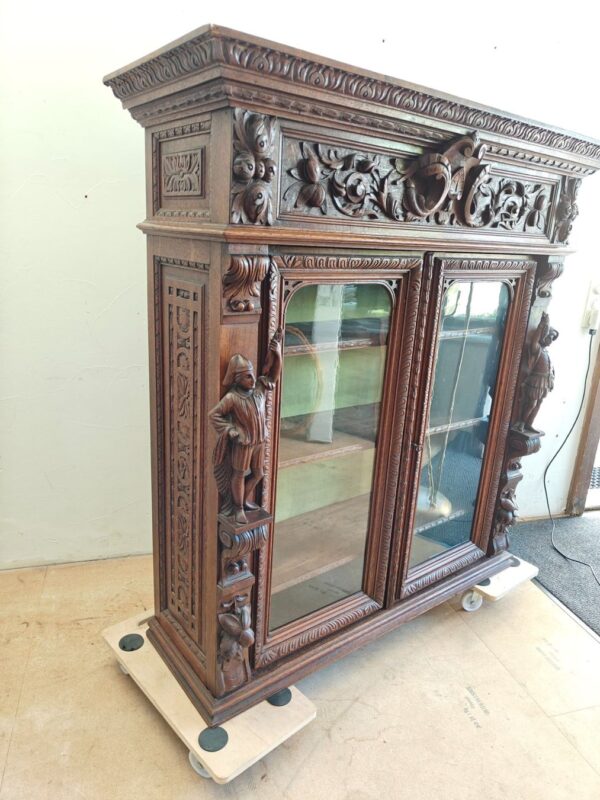 Antiker Vitrinenschrank – Renaissance – Paris TROULLET 1890 – Detail 8