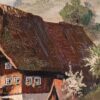 olgemalde-haus-huhner-hugo-muller-signiert-46x37cm (3) Ölgemälde ‚Haus & Hühner‘ – Hugo Müller signiert – 46x37cm – Detail 4