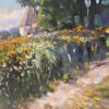 Ölgemälde Wolfgang Lämmle – Sommerlandschaft im Périgord – Detail 3