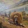Original Ölgemälde Heuernte – Randolf Wehn – Chiemsee – 1950 – Detail 2