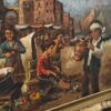 Original Ölgemälde Nino Salvadori – Scugnizzi – 130x100cm – Detail 3