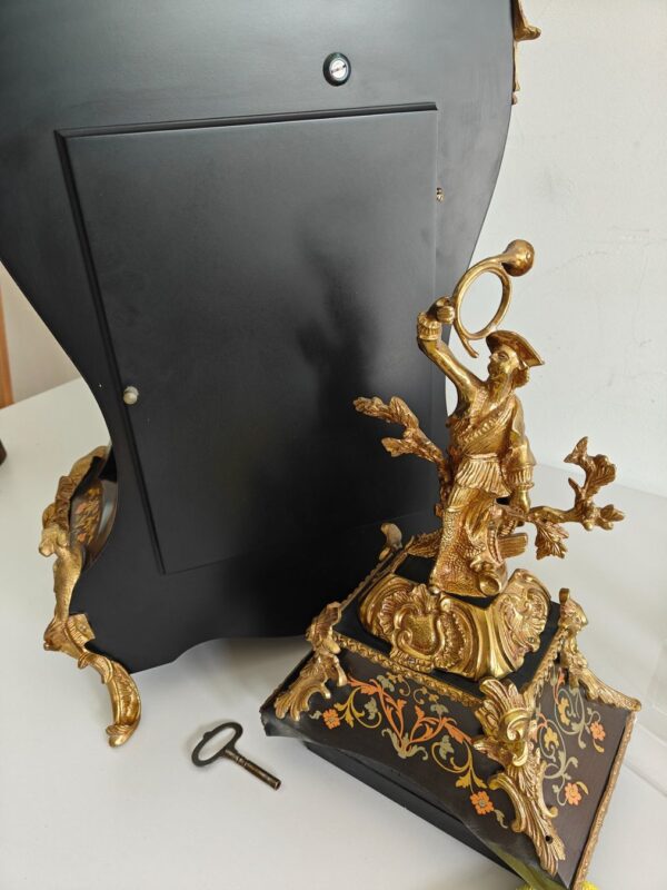 Pendeluhr André-Charles Boulle – Hermle – 100cm – 1960 – Detail 7