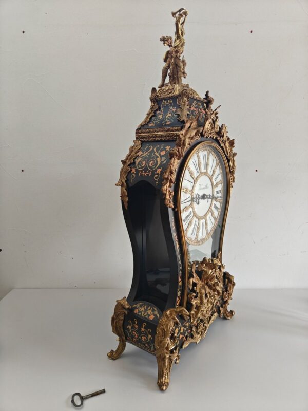 Pendeluhr André-Charles Boulle – Hermle – 100cm – 1960 – Detail 6