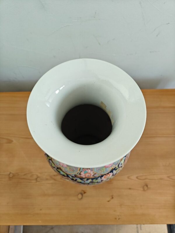 Satsuma Vase Japan um 1900 – Handbemalte Porzellan Antik – Detail 5