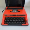 Vintage Schreibmaschine Utax 100 – Orange – 1970er