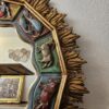Zodiac Sunburst Spiegel – vergoldet – Sternzeichen – 1950 – Detail 3
