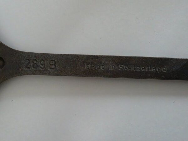 Antikes Bretzeleisen Antikes Bretzeleisen Gusseisen – +GF+ 269 – Switzerland – Detail 7
