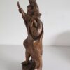 Geschnitzte Holzfigur – Heiliger Christophorus mit Jesuskind – Detail 3