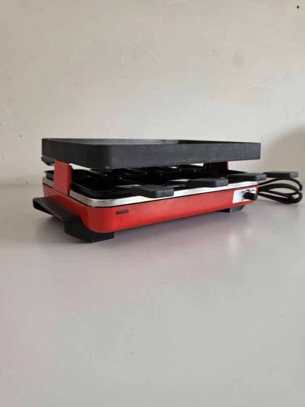 Vintage Raclette-Grill Sigg – 8 Personen – Schweiz 1975 – Detail 3