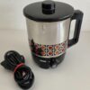 Vintage SIGG Reisekocher Edelstahl – Retro Muster – 1970er