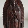 Virgen de Guadalupe Holzfigur – handgeschnitzt – Mexico – Detail 3