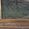 Werner Schaad (1905-1977) original Ölgemälde 1945 Bauernhof – Detail 2